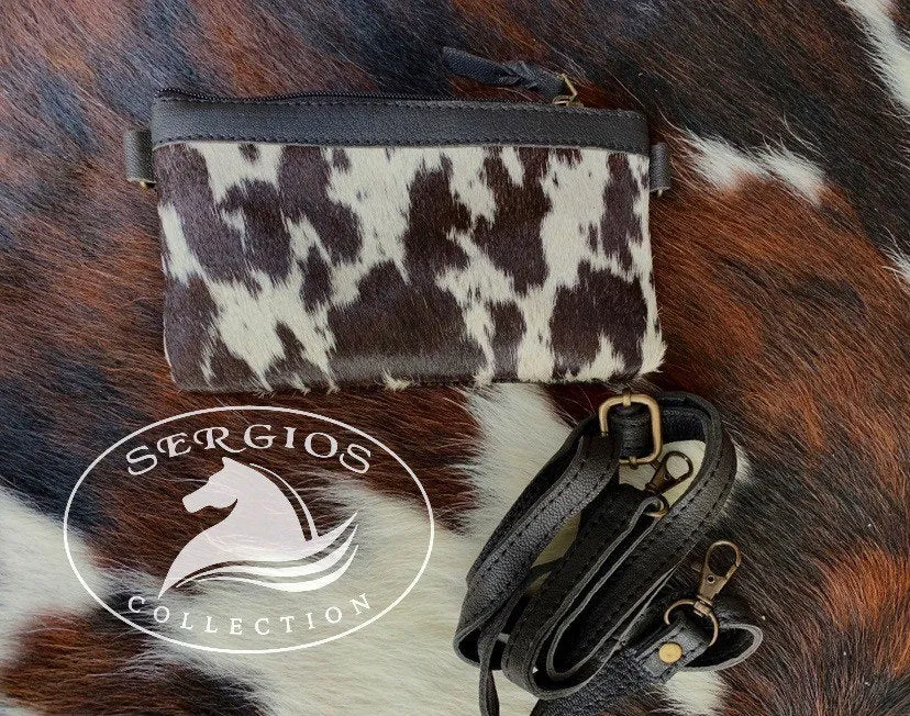 Mini crossbody cowhide