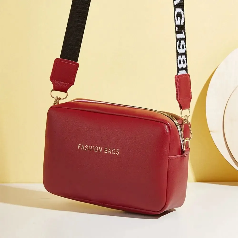Minimalist Leather Crossbody Bag for Women