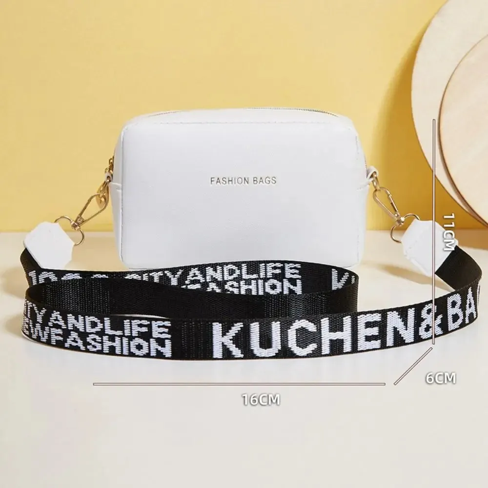 Minimalist Leather Crossbody Bag for Women