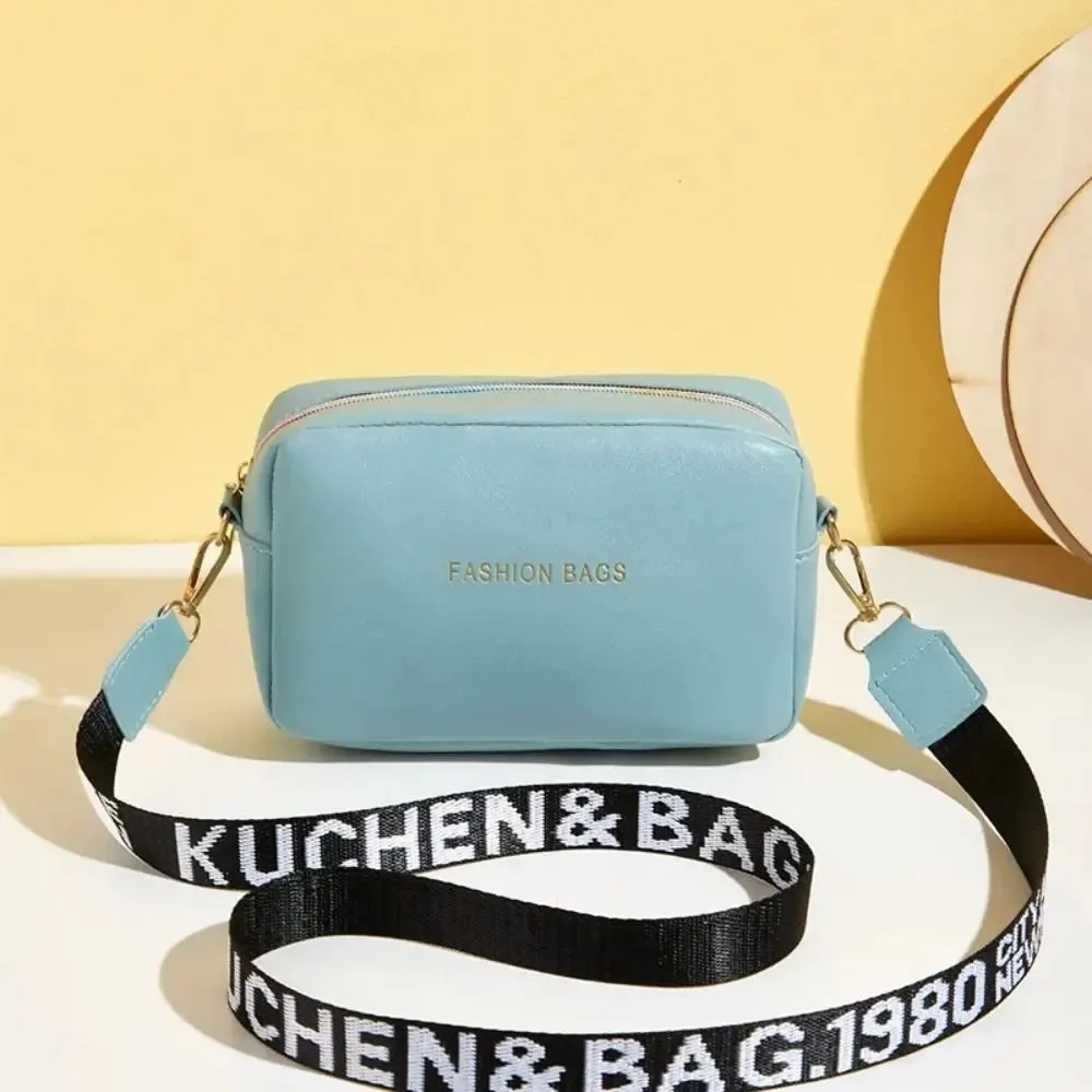 Minimalist Leather Crossbody Bag for Women