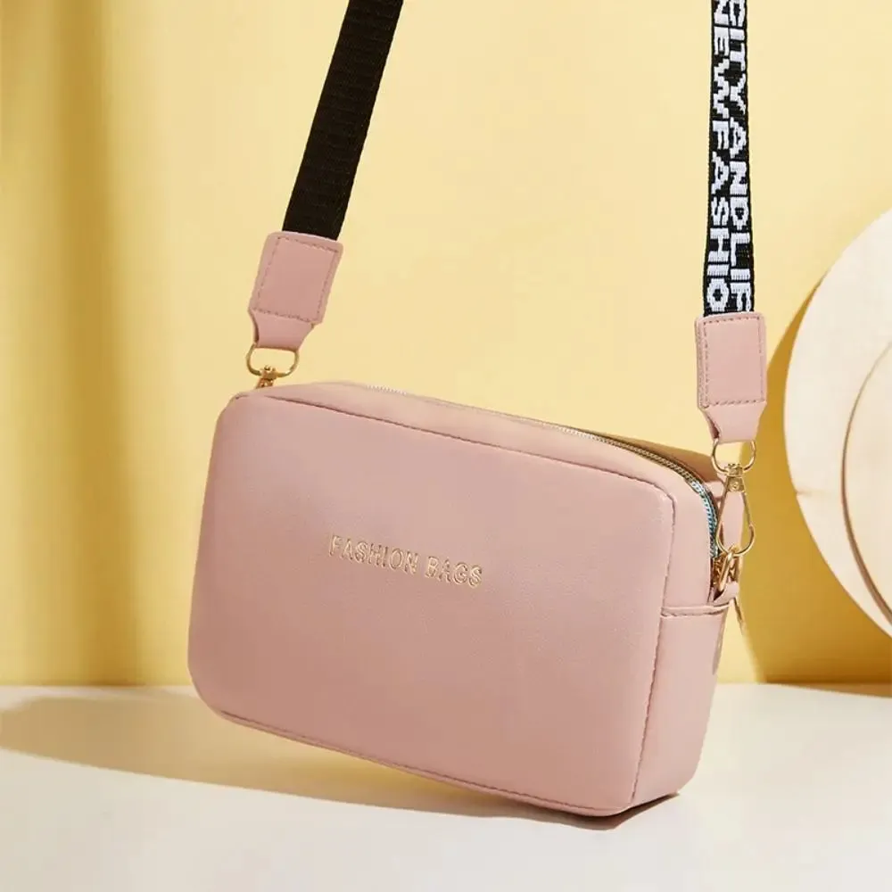 Minimalist Leather Crossbody Bag for Women