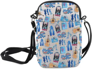 MNIGIU Broadway Musical Crossbody Bag Mamma Inspired Gift Dancing Queen Shoulder Bag Broadway Musical Lover Gift