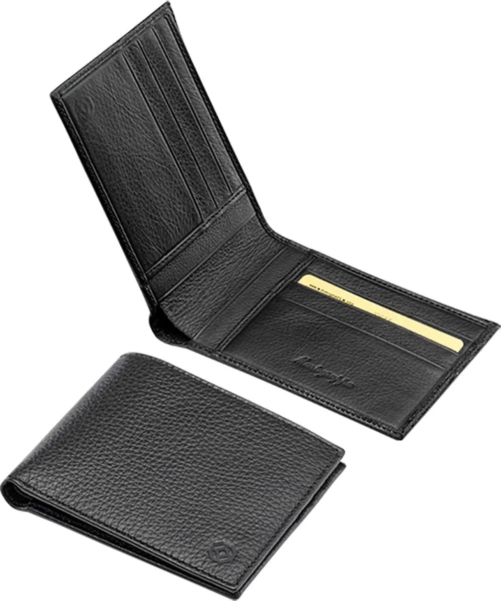 MONTEGRAPPA Men's Black Wallet A.72006.C1