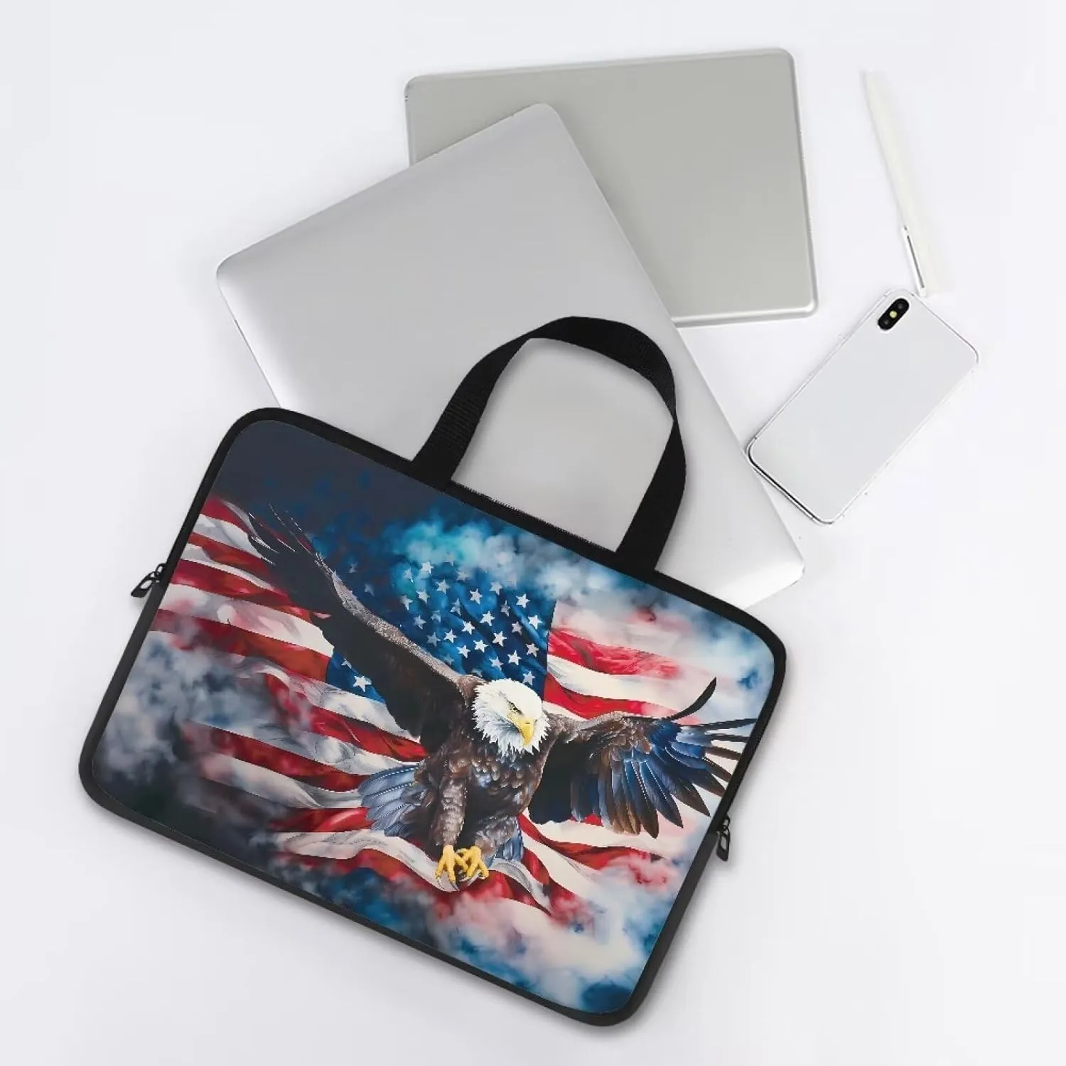 Mumeson Laptop Cover Bag,Durable Laptop Computer Carrying Bag Handbag Tablet Briefcase Handbag Slim Laptop Case Tote Bag