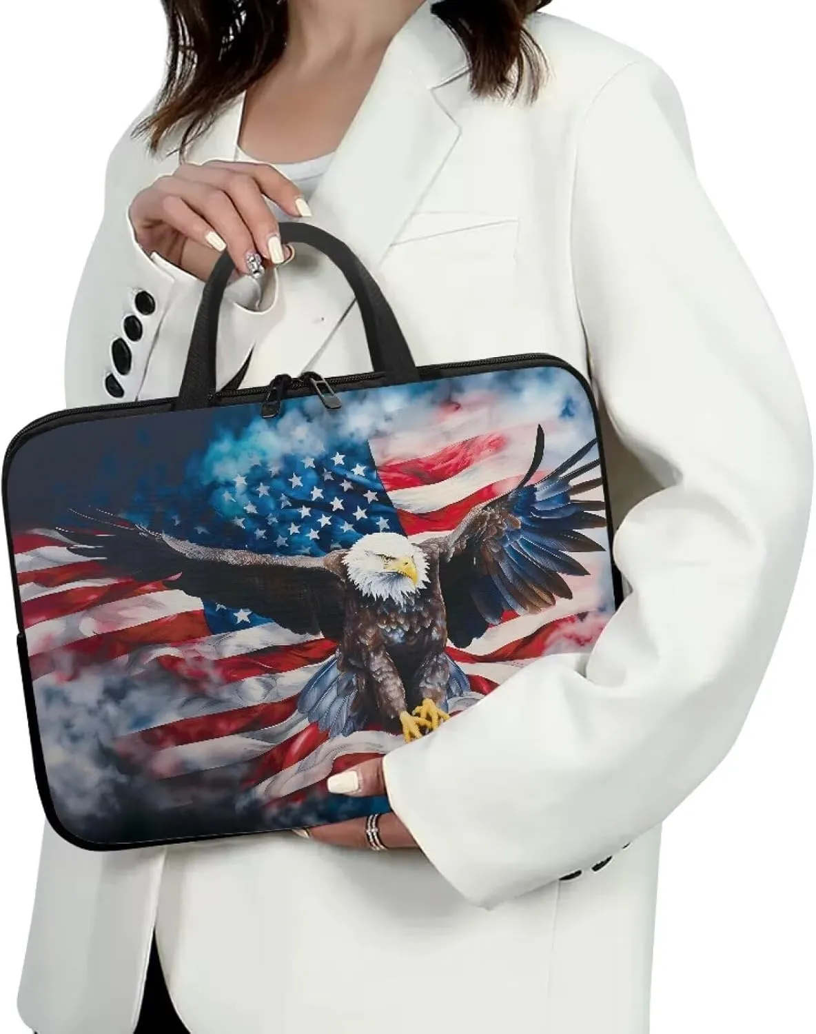 Mumeson Laptop Cover Bag,Durable Laptop Computer Carrying Bag Handbag Tablet Briefcase Handbag Slim Laptop Case Tote Bag