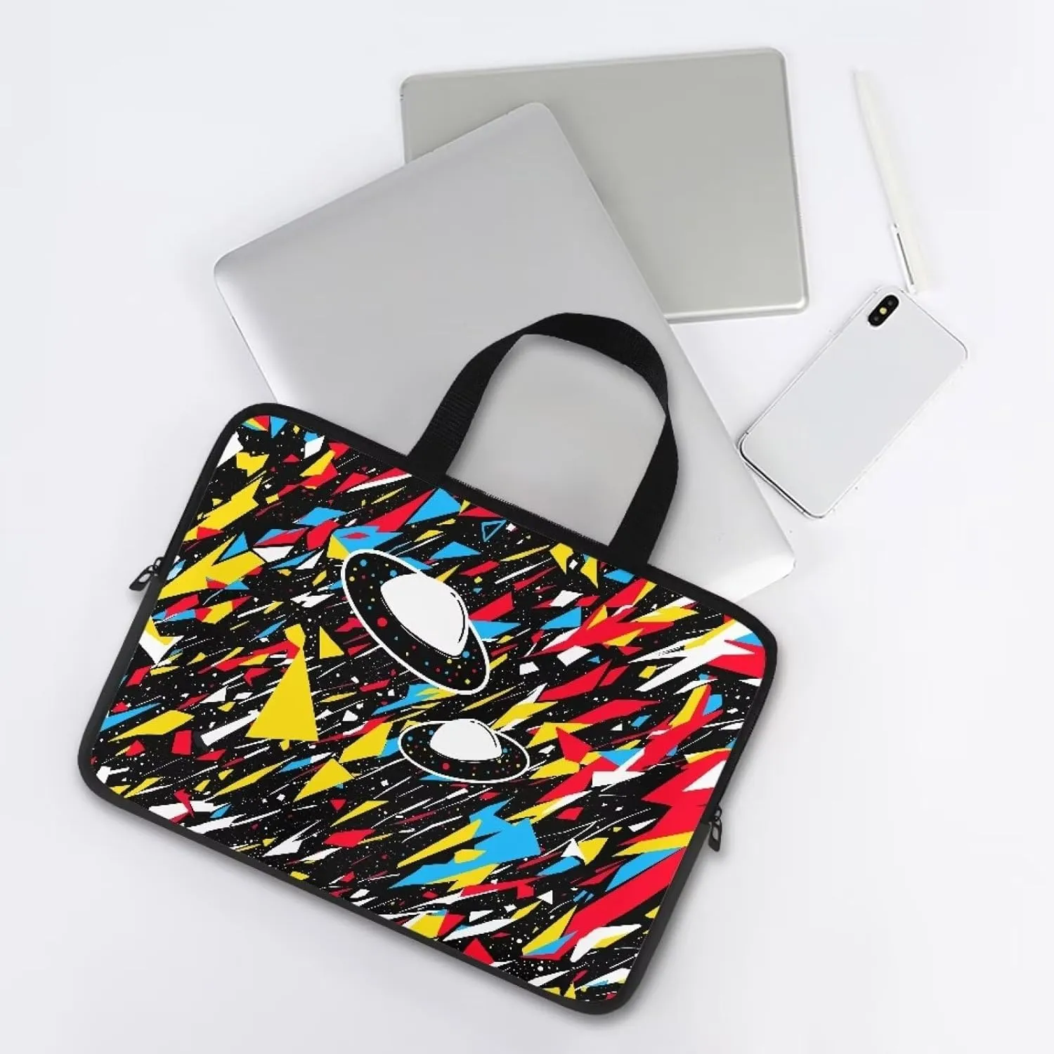 Mumeson Laptop Cover Bag,Durable Laptop Computer Carrying Bag Handbag Tablet Briefcase Handbag Slim Laptop Case Tote Bag