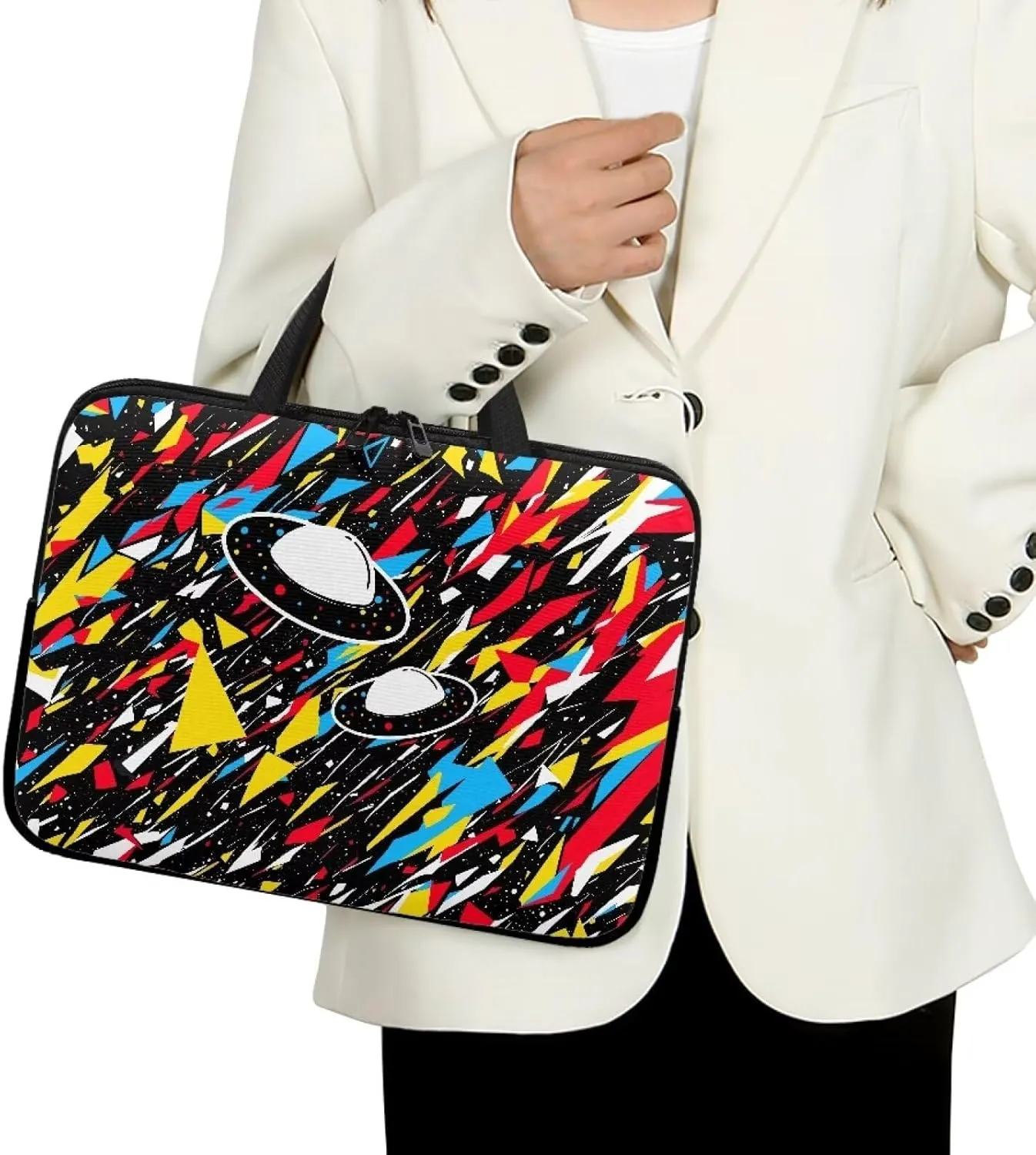 Mumeson Laptop Cover Bag,Durable Laptop Computer Carrying Bag Handbag Tablet Briefcase Handbag Slim Laptop Case Tote Bag