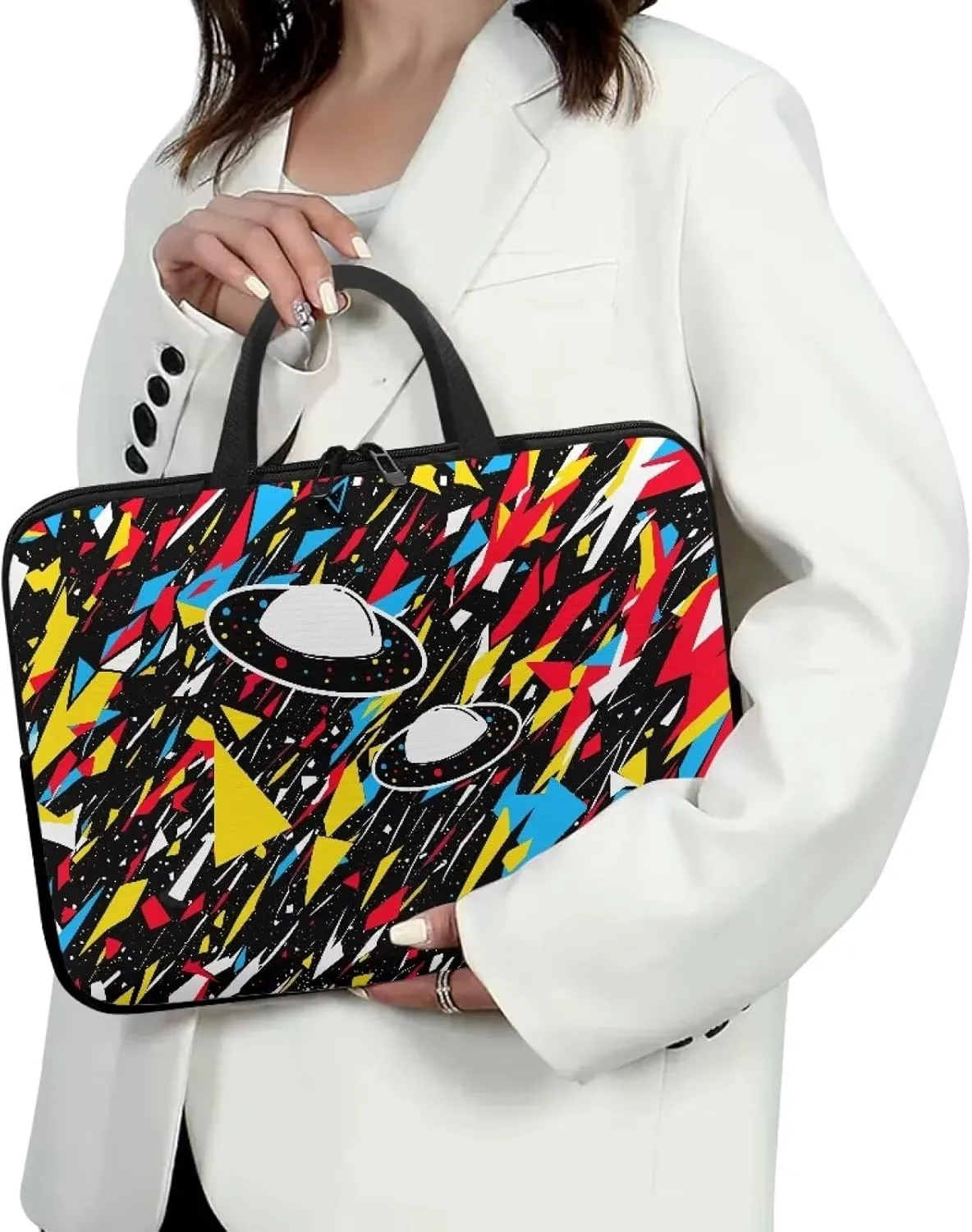 Mumeson Laptop Cover Bag,Durable Laptop Computer Carrying Bag Handbag Tablet Briefcase Handbag Slim Laptop Case Tote Bag