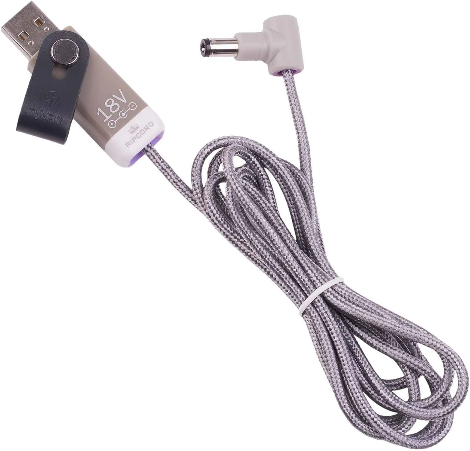 myVolts Ripcord USB to 18V DC Power Cable Compatible with Vax Gator H85-GA-B10 Handheld Vacuum Cleaner