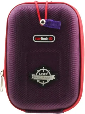 Navitech Purple EVA Rangefinder Hard Case/Cover with Carabiner Clip Compatible With Leica Rangemaster CRF 1600-B 40534 / Leica Rangemaster CRF 2000-B/Leica Rangemaster crf 2400-r