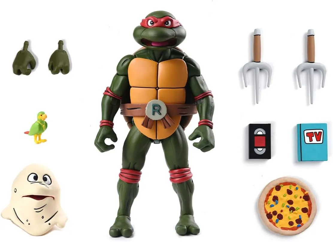 NECA Raphael Cartoon Action Figure 18Cm