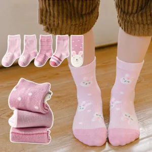 New Cartoon Rabbit Cute 1-12 Year Old Student Socks