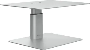 Nillkin Monitor Stand Riser Adjustable Height - Computer Monitor Stand for Desk, Ergonomic Aluminum Computer Desk Holder for iMac,MacBook, Dell, HP and Other Screen Displays, Silver