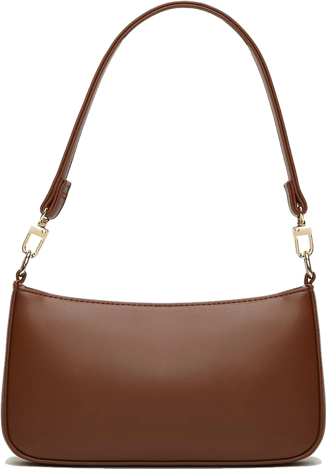 NIUEIMEE ZHOU Shoulder Bag for Women Retro Vegan Leather Classic Clutch Tote HandBags Purses with Zipper Closure