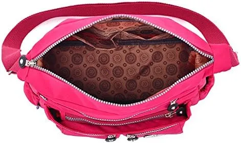 Nylon Crossbody Bag for Women Travel Purses and Handbag Large Capacity Waterproof Shoulder Bag
