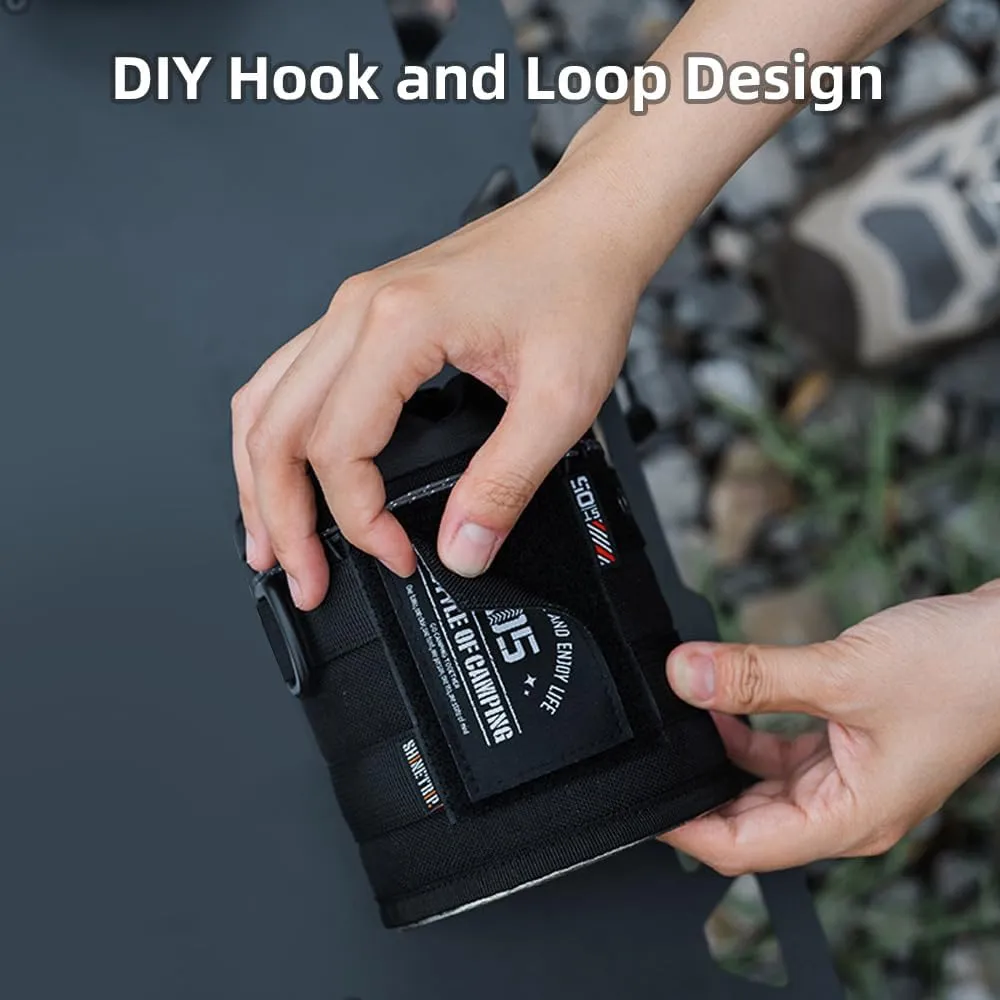 Nylon Fuel Tank Cover Portable Ventilated Camping Dustproof Shockproof Gas Cylinder Sleeve