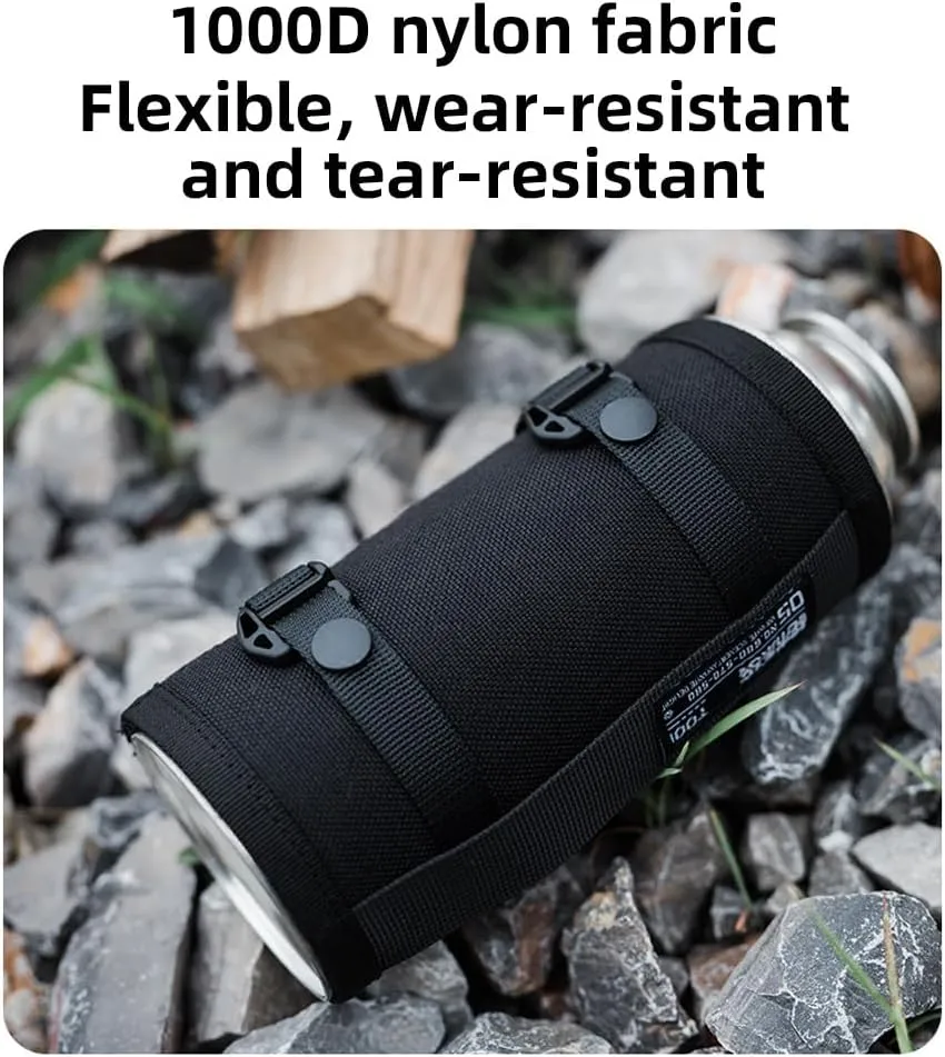 Nylon Fuel Tank Cover Portable Ventilated Camping Dustproof Shockproof Gas Cylinder Sleeve