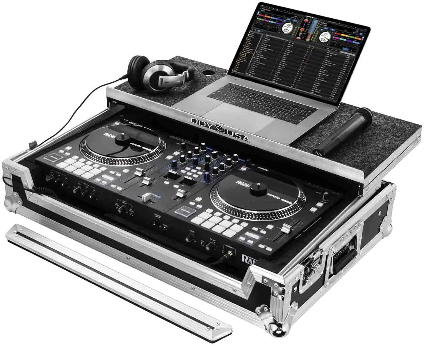 Odyssey Case FZGSRANEONEW Rane One Flight Case with Patented Glide Platform