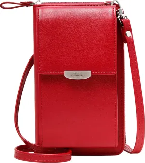 OIDERY Small Crossbody Phone Bags Cellphone Wallet Purse for Women with Credit Card Slots