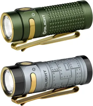 OLIGHT Baton4 Rechargeable Flashlights Bundle with Baton4 EDC Pocket Light