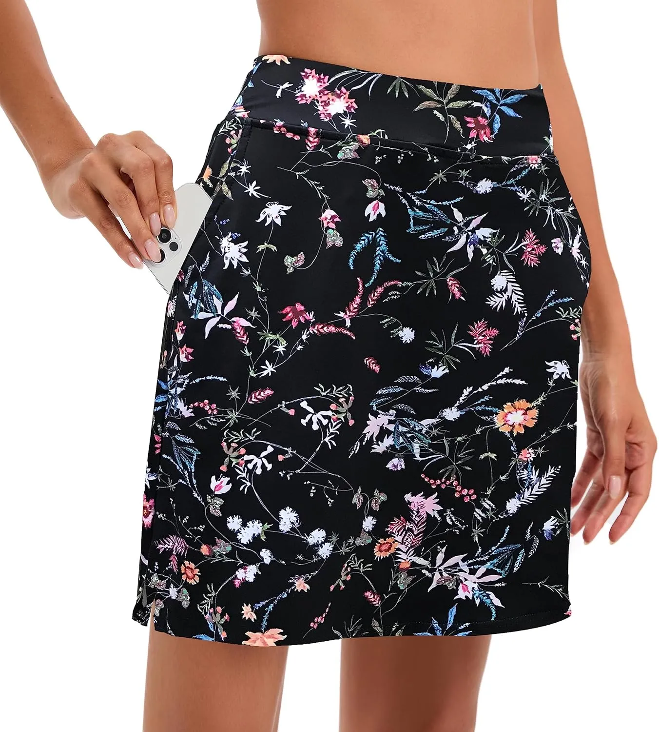 Oyamiki Women's Active Athletic Skort Lightweight Tennis Skirt Perfect for Running Training Sports Golf