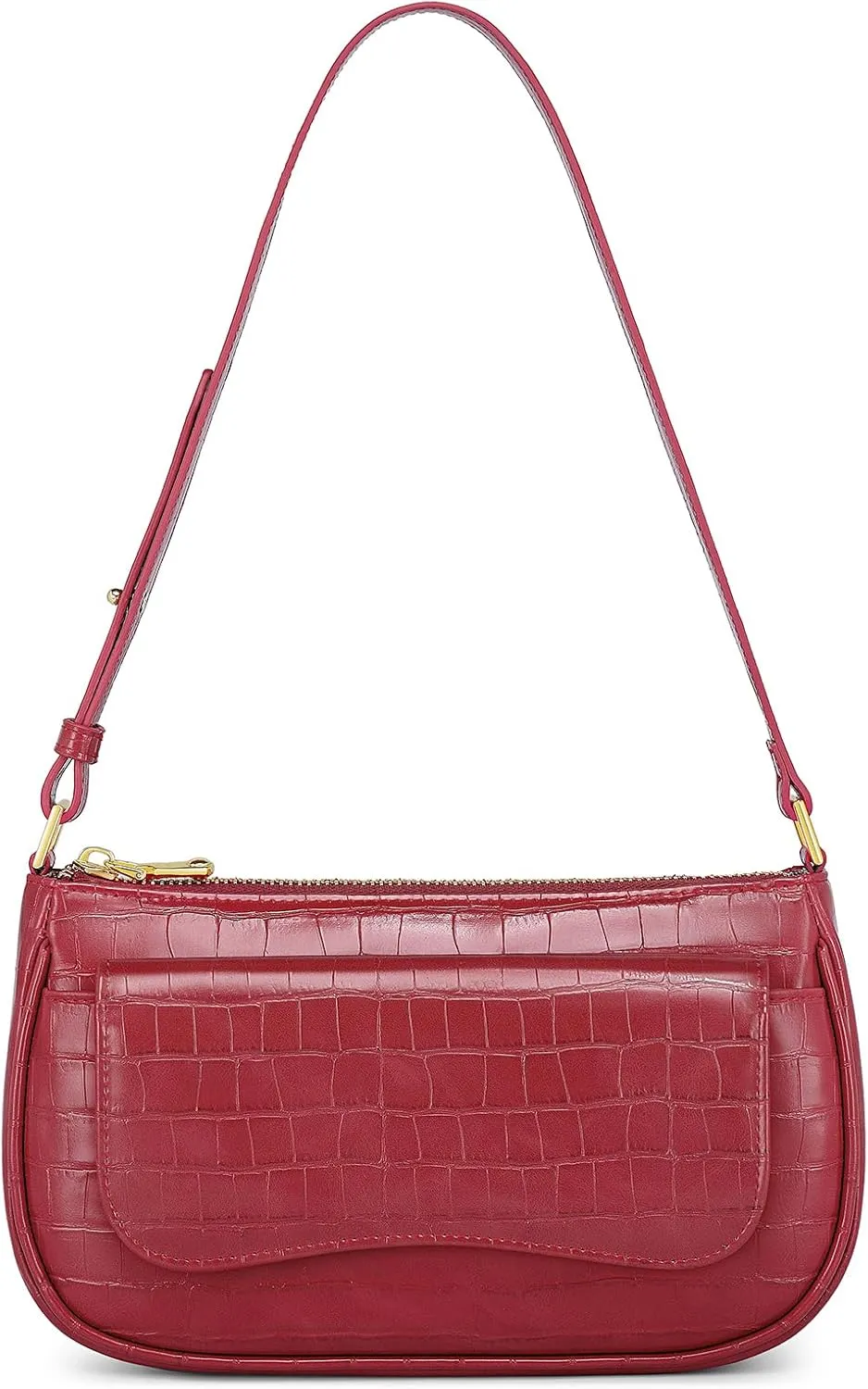 Peacocktion Shoulder Bag for Women Trendy Small Vegan Leather Crossbody Purses Handbags