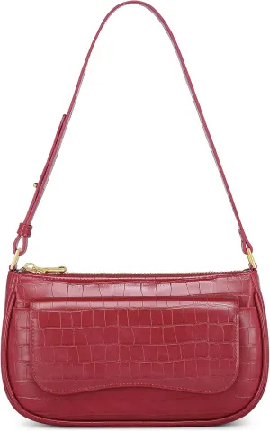 Peacocktion Shoulder Bag for Women Trendy Small Vegan Leather Crossbody Purses Handbags
