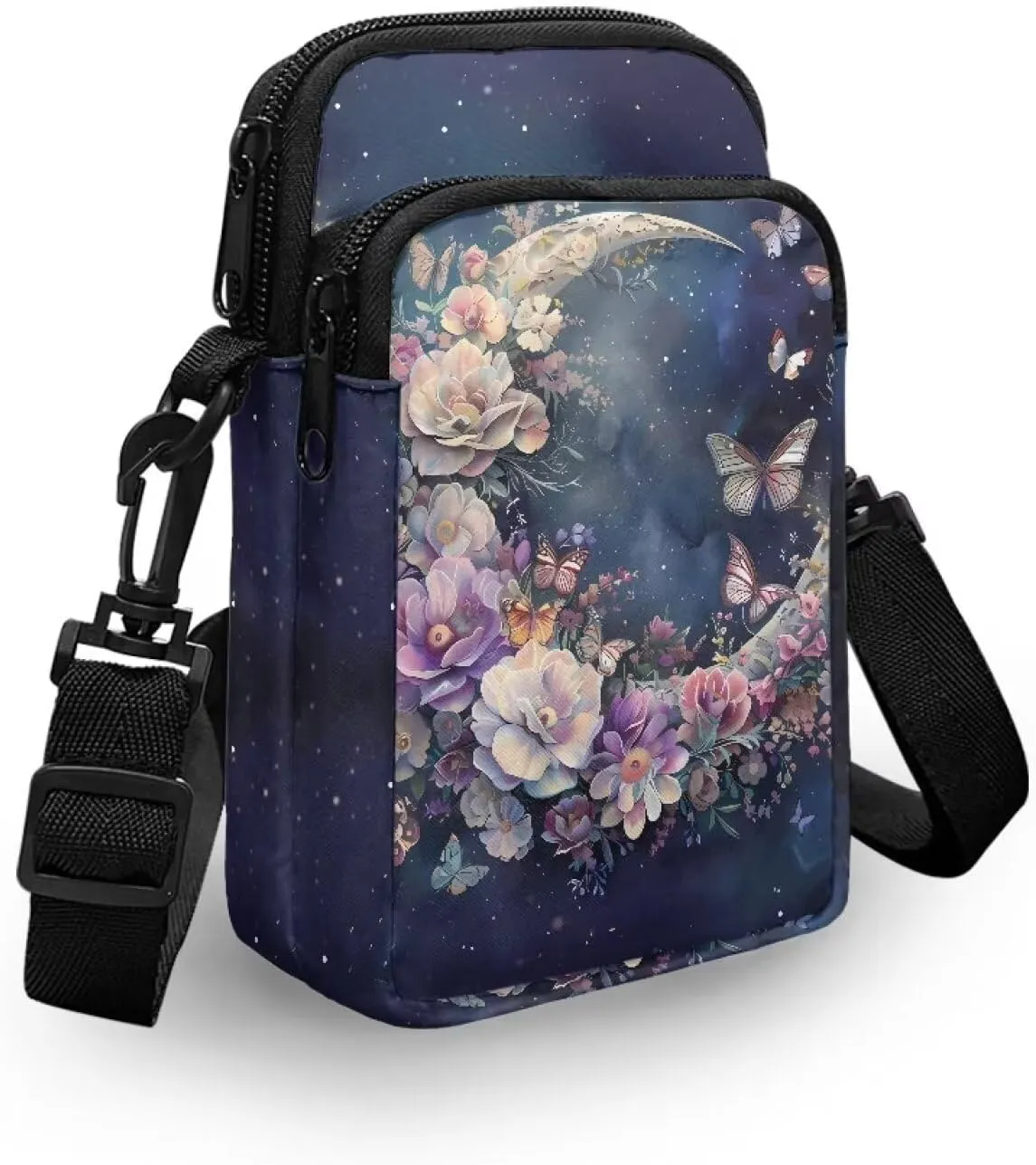 Phone Bag Purse Wallet Crossbody Bag Lightweight Roomy Pockets Smartphone Sports Armband Bag