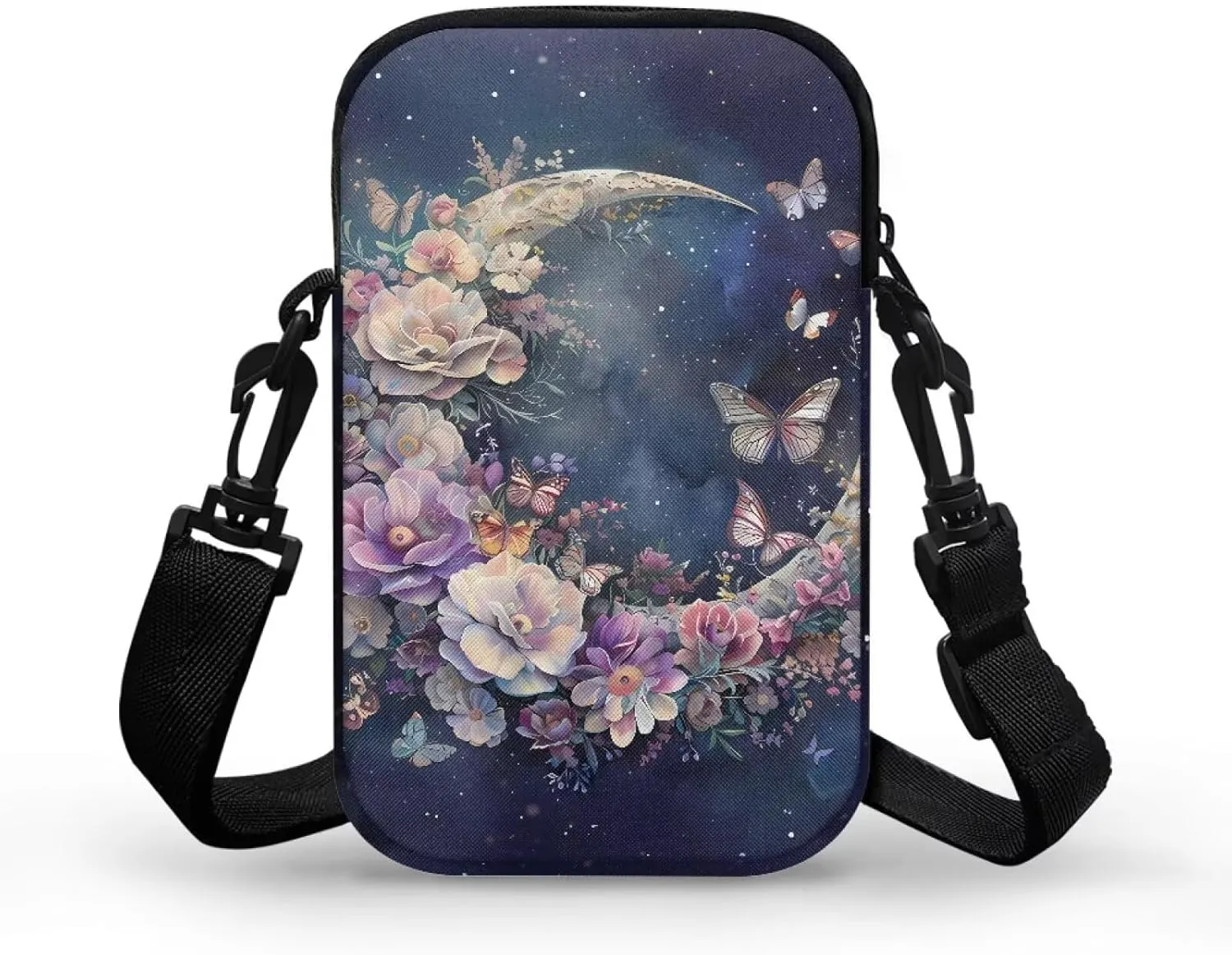 Phone Bag Purse Wallet Crossbody Bag Lightweight Roomy Pockets Smartphone Sports Armband Bag