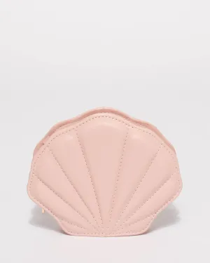 Pink Junior Hannah Shell Mini Crossbody Bag
