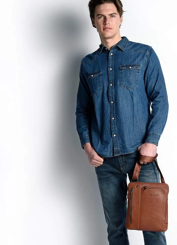 PIQUADRO Shoulder Bag, Blue