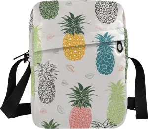 Poeticcity Crossbody Phone Bag, Small Messenger Shoulder Bag, Cash Handbag Wallet Purse