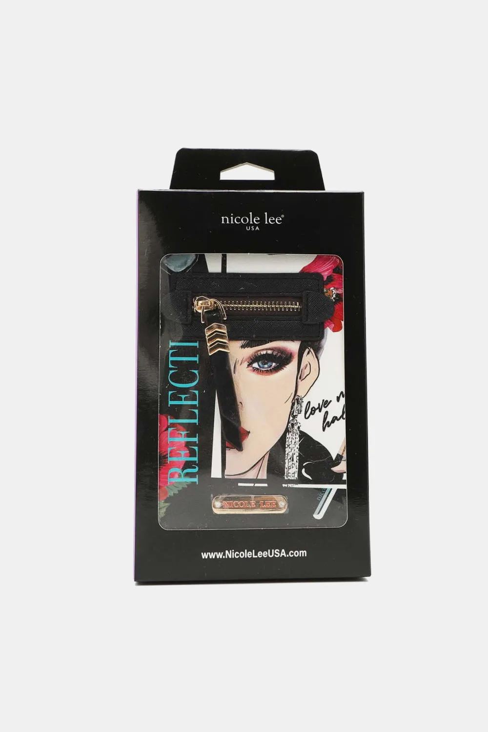 Pretty as a Picture Small Crossbody Wallet