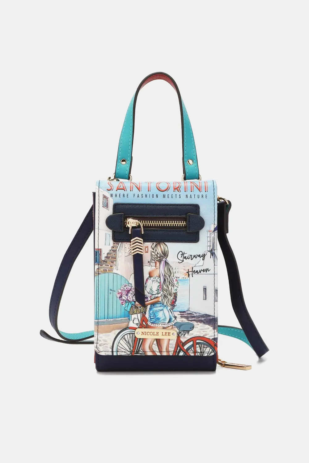 Pretty as a Picture Small Crossbody Wallet