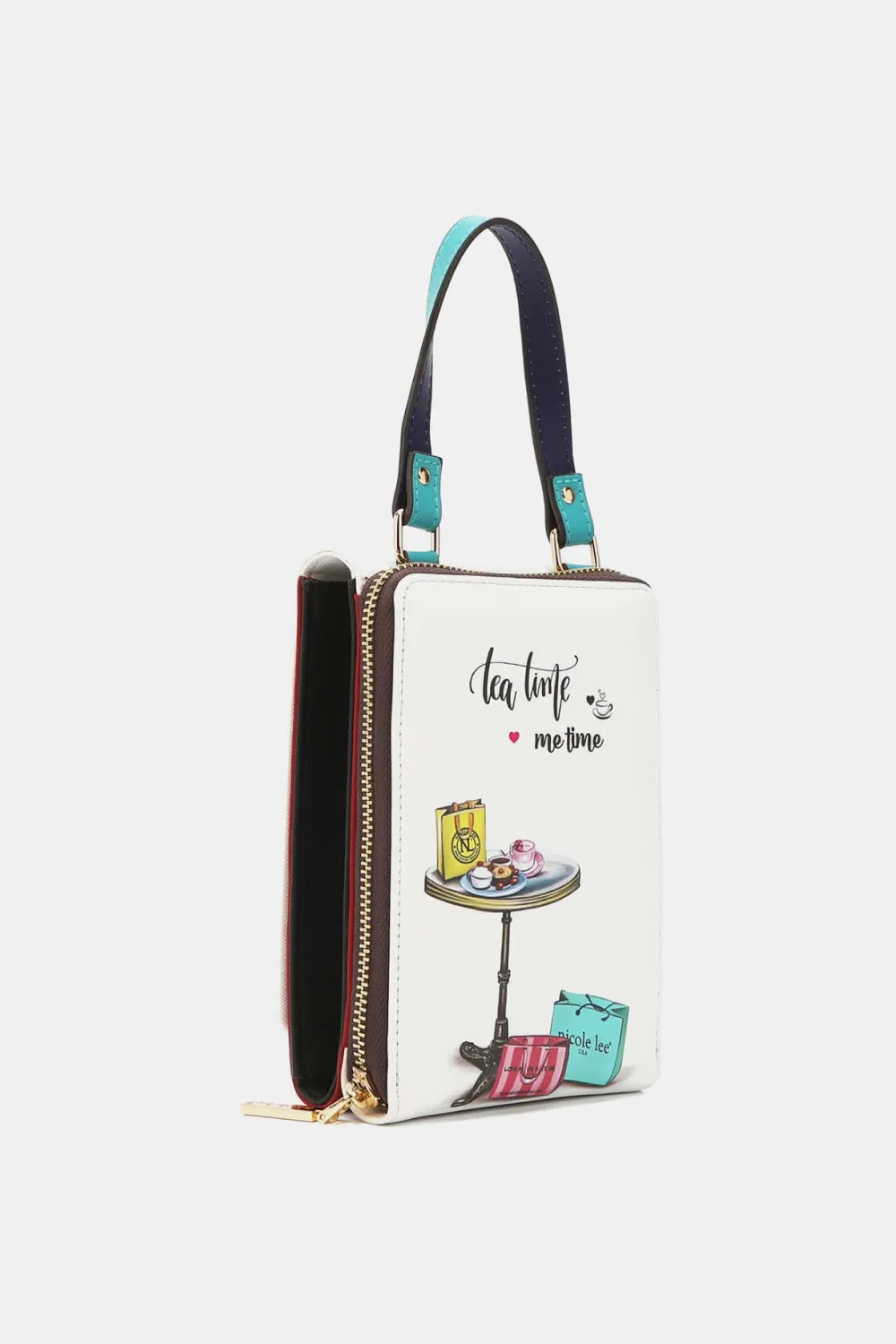 Pretty as a Picture Small Crossbody Wallet
