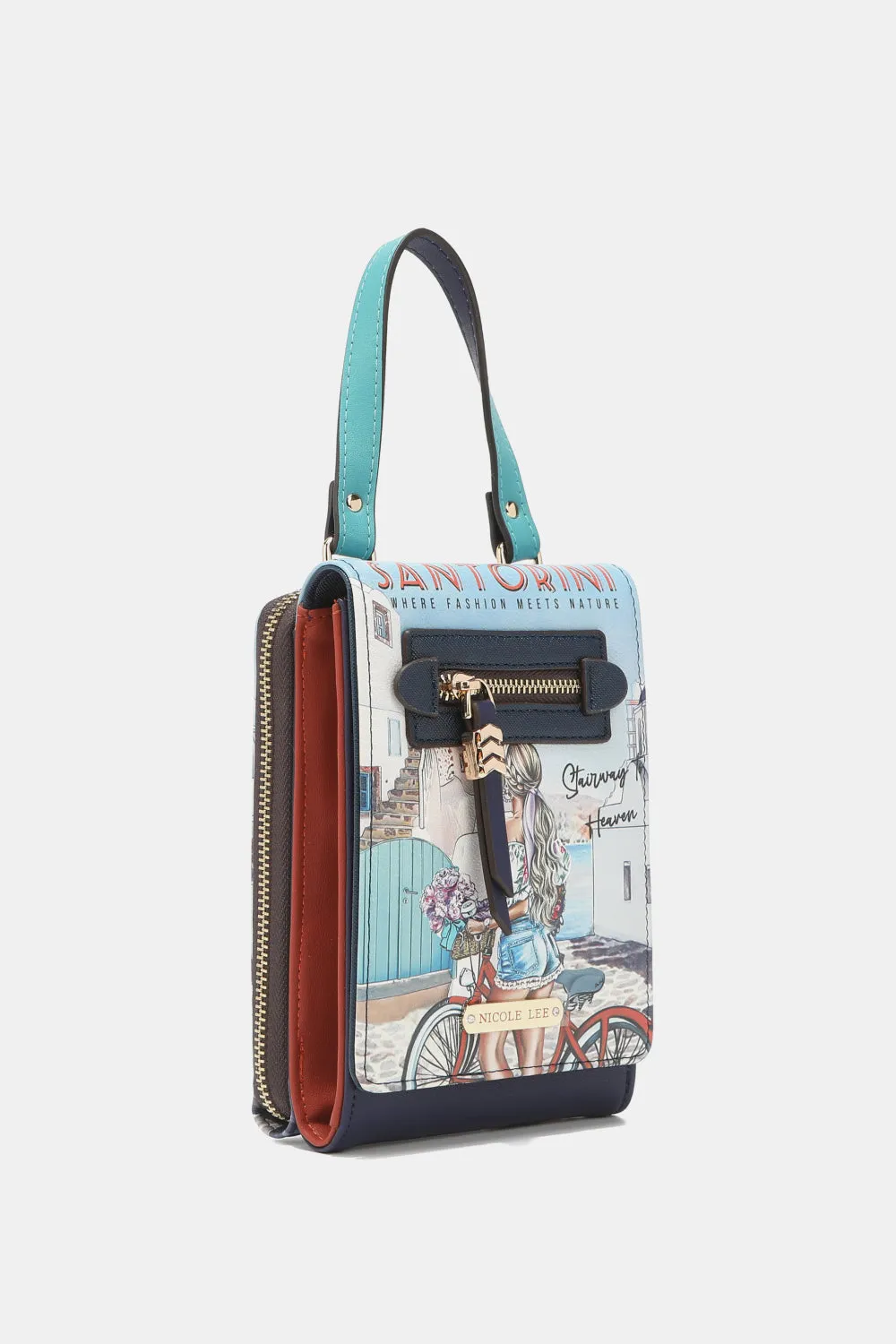 Pretty as a Picture Small Crossbody Wallet