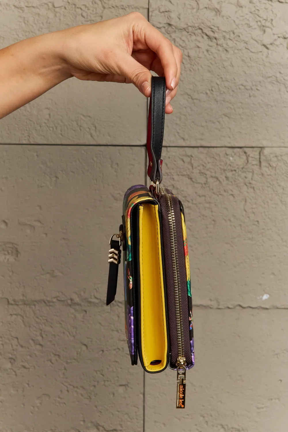 Pretty as a Picture Small Crossbody Wallet