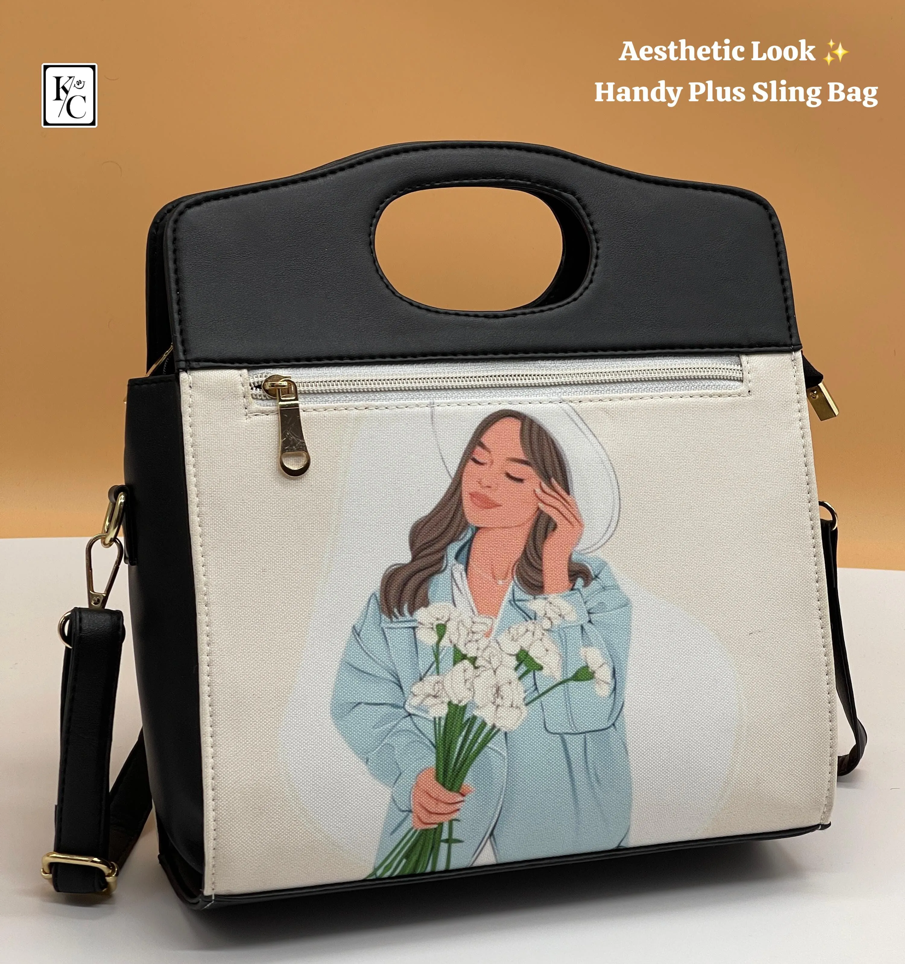 Printed Office Artificial Intelligence (AI) Bags Free shipping