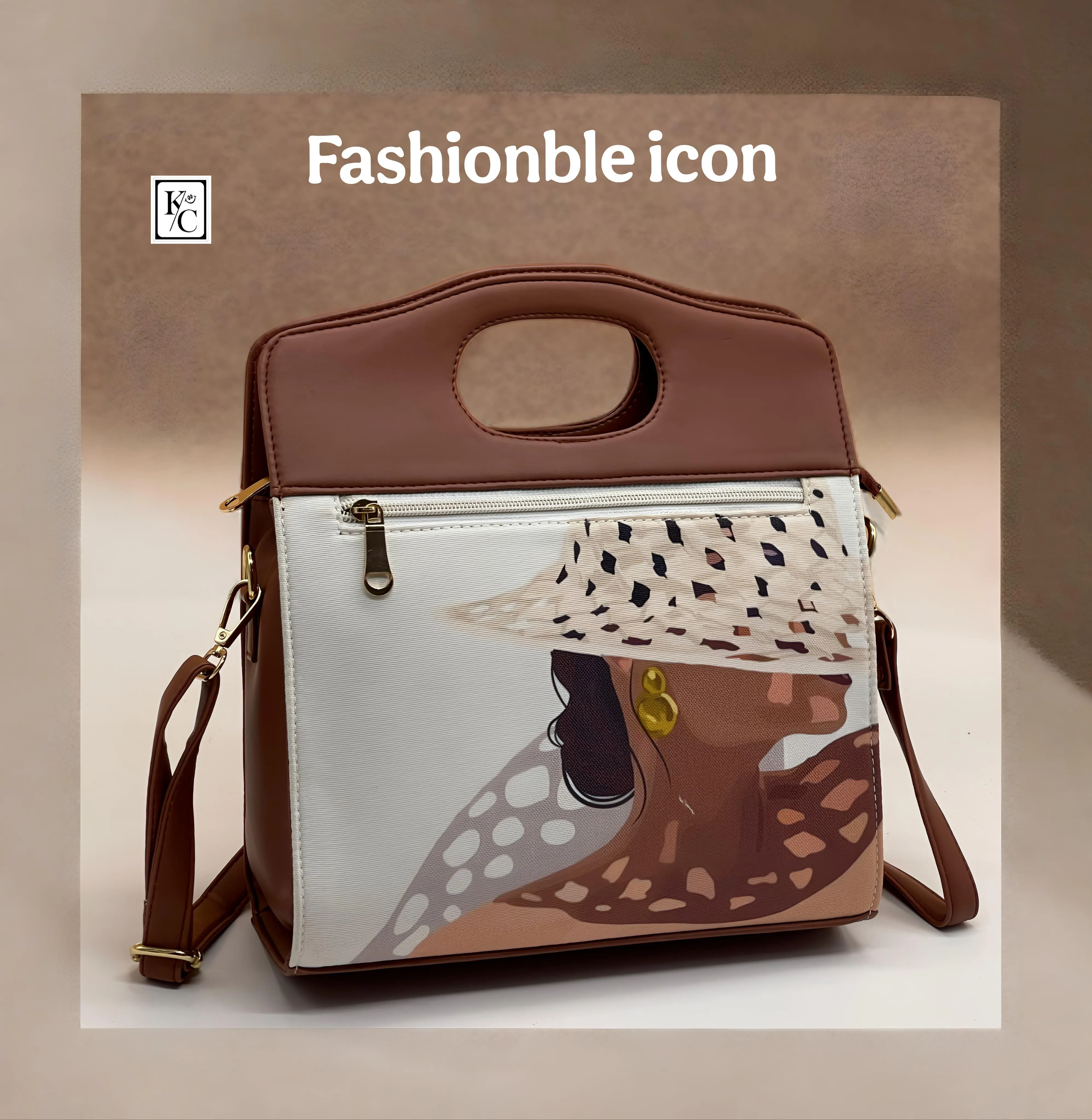 Printed Office Artificial Intelligence (AI) Bags Free shipping