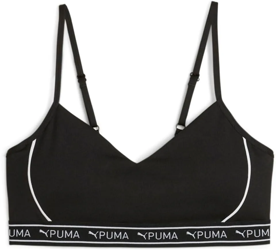 PUMA Womens Move Strong Sports Bra Casual Casual Breathable - Black - Size L
