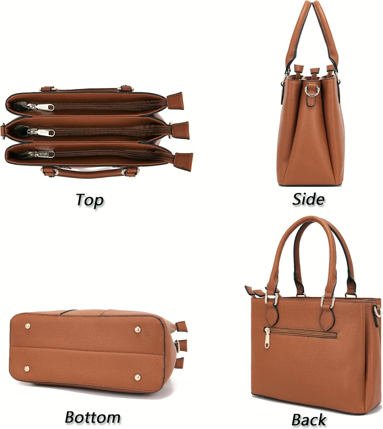 Purses and Wallet Set for Women Crossbody Top Handle Tote Satchel PU Leather Shoulder Bags