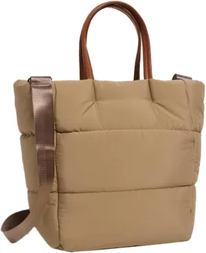 Quilted Tote Bags for Women Large Shoulder Crossbody Bag Padding Down Cotton Handbag Winter Retro Work Purse
