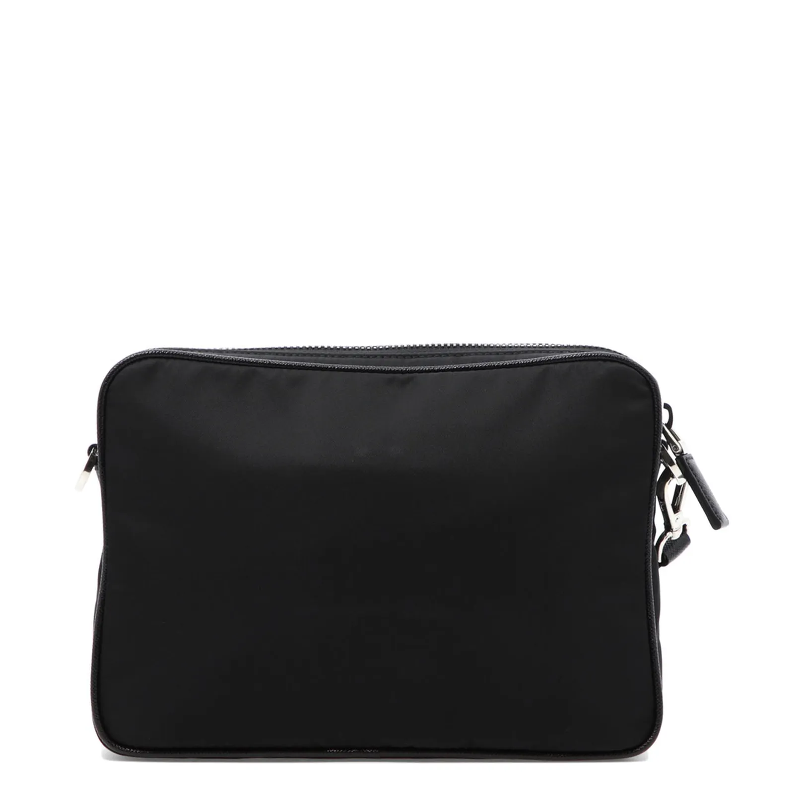 Re-nylon And Saffiano Leather Shoulder Bag
