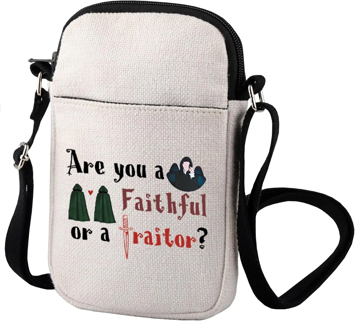 Reality TV Show Inspired Crossbody Bag Drinking Game Gift Are you a Faithful or Murder Reality Show Gift