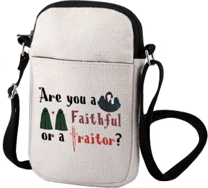 Reality TV Show Inspired Crossbody Bag Drinking Game Gift Are you a Faithful or Murder Reality Show Gift