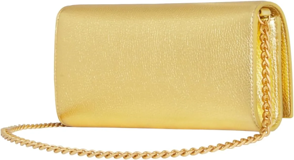 Rebecca Minkoff G Wallet Crossbody, Black/Antique Brass Hardware