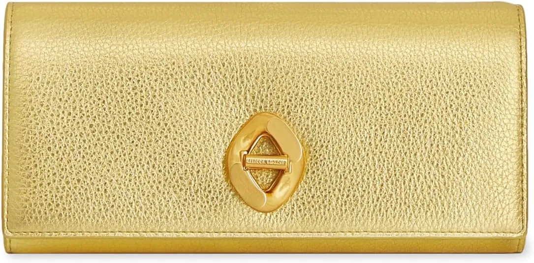 Rebecca Minkoff G Wallet Crossbody, Black/Antique Brass Hardware