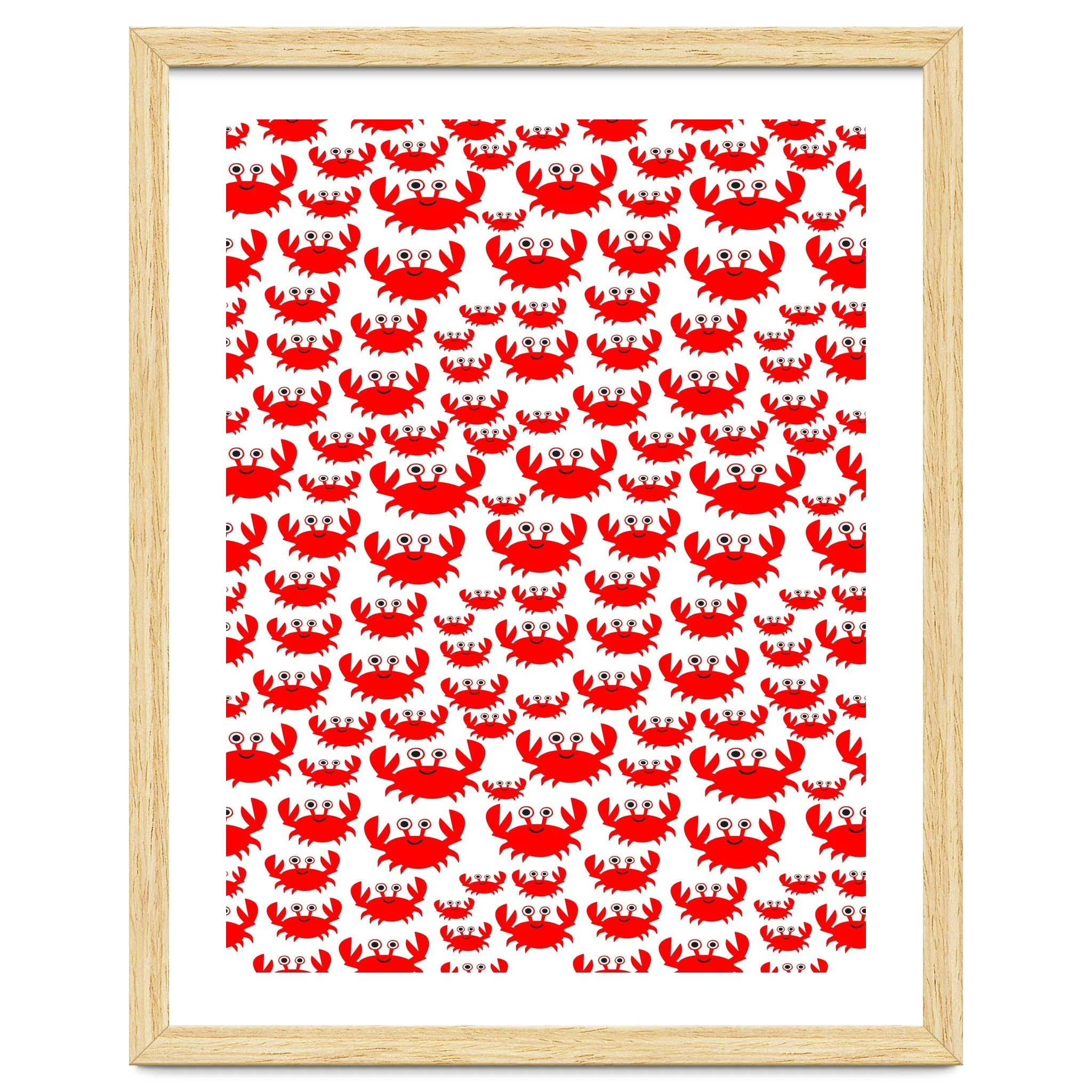 Red Crab Pattern