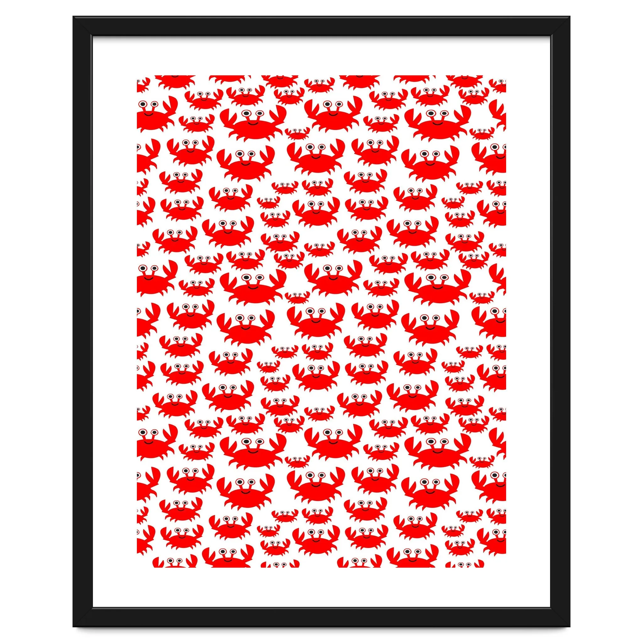 Red Crab Pattern