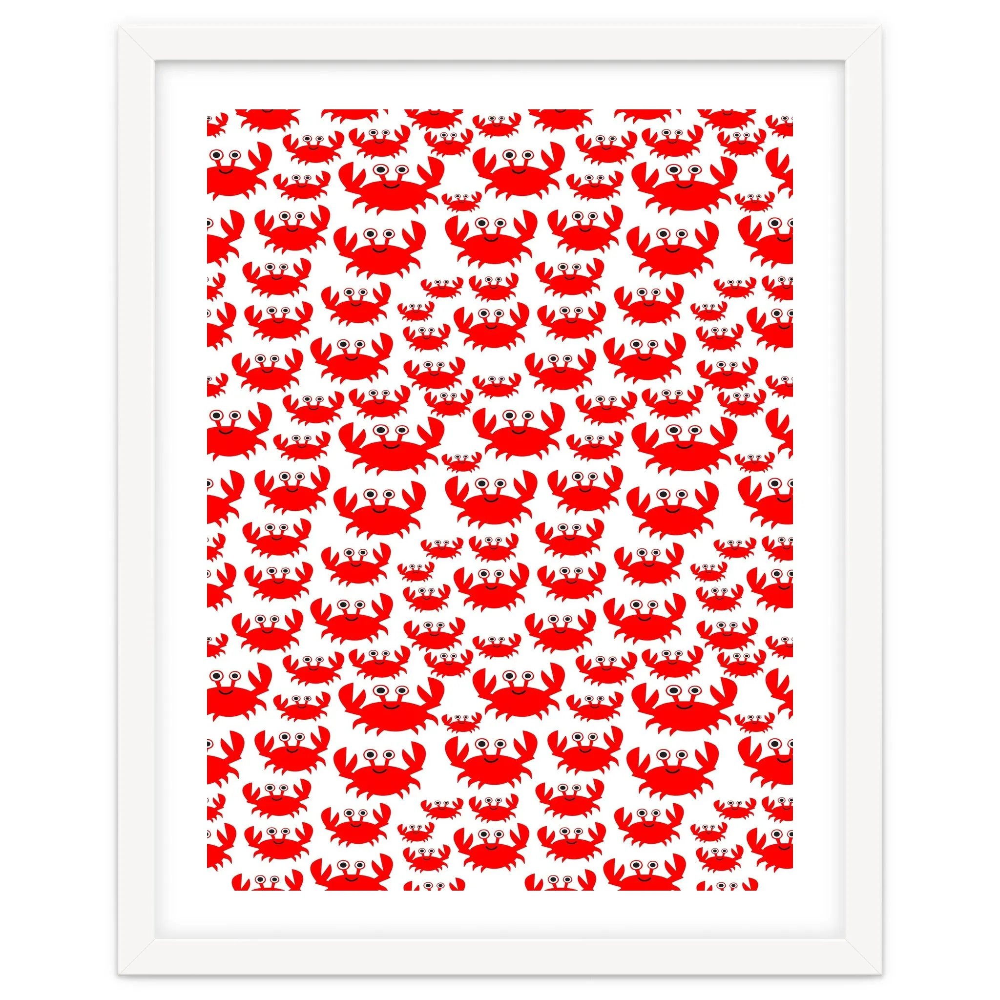 Red Crab Pattern